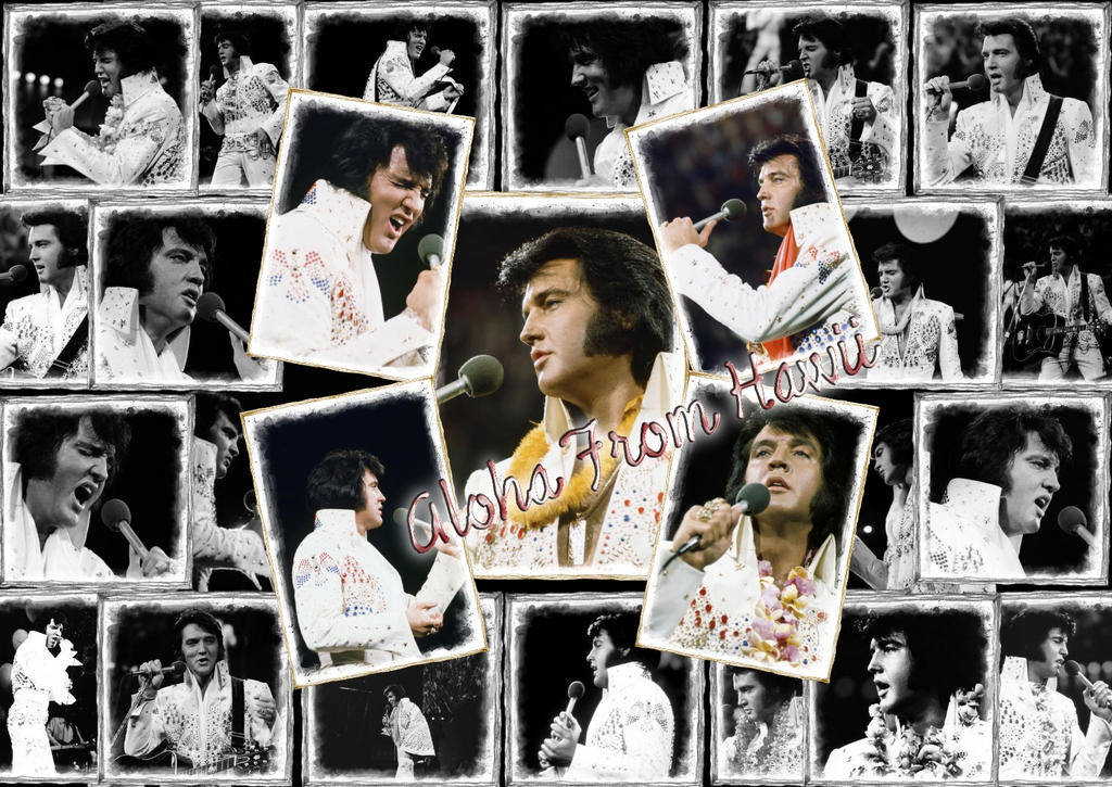 Elvis Presley Aloha From Hawaii Wallpaper