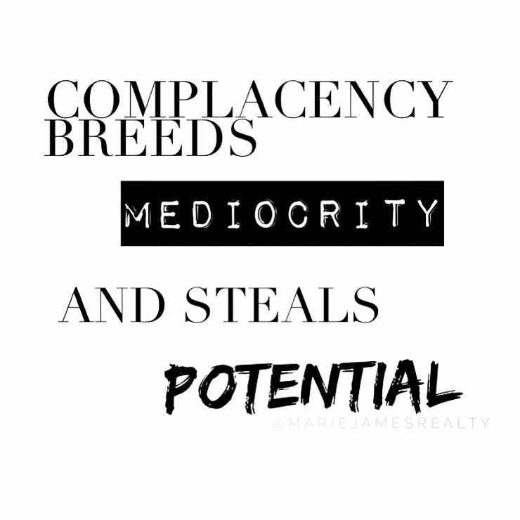 Embracing Potential Over Complacency Wallpaper