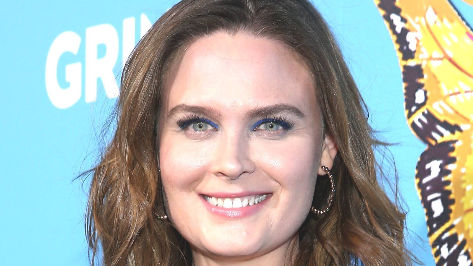 Emily Deschanel Smiling Celebrity Wallpaper