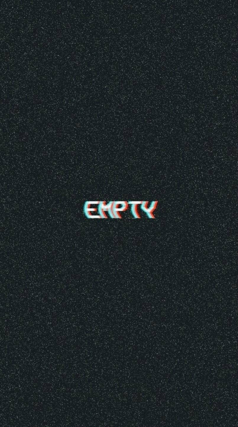 Empty Dark Grunge Aesthetic Wallpaper