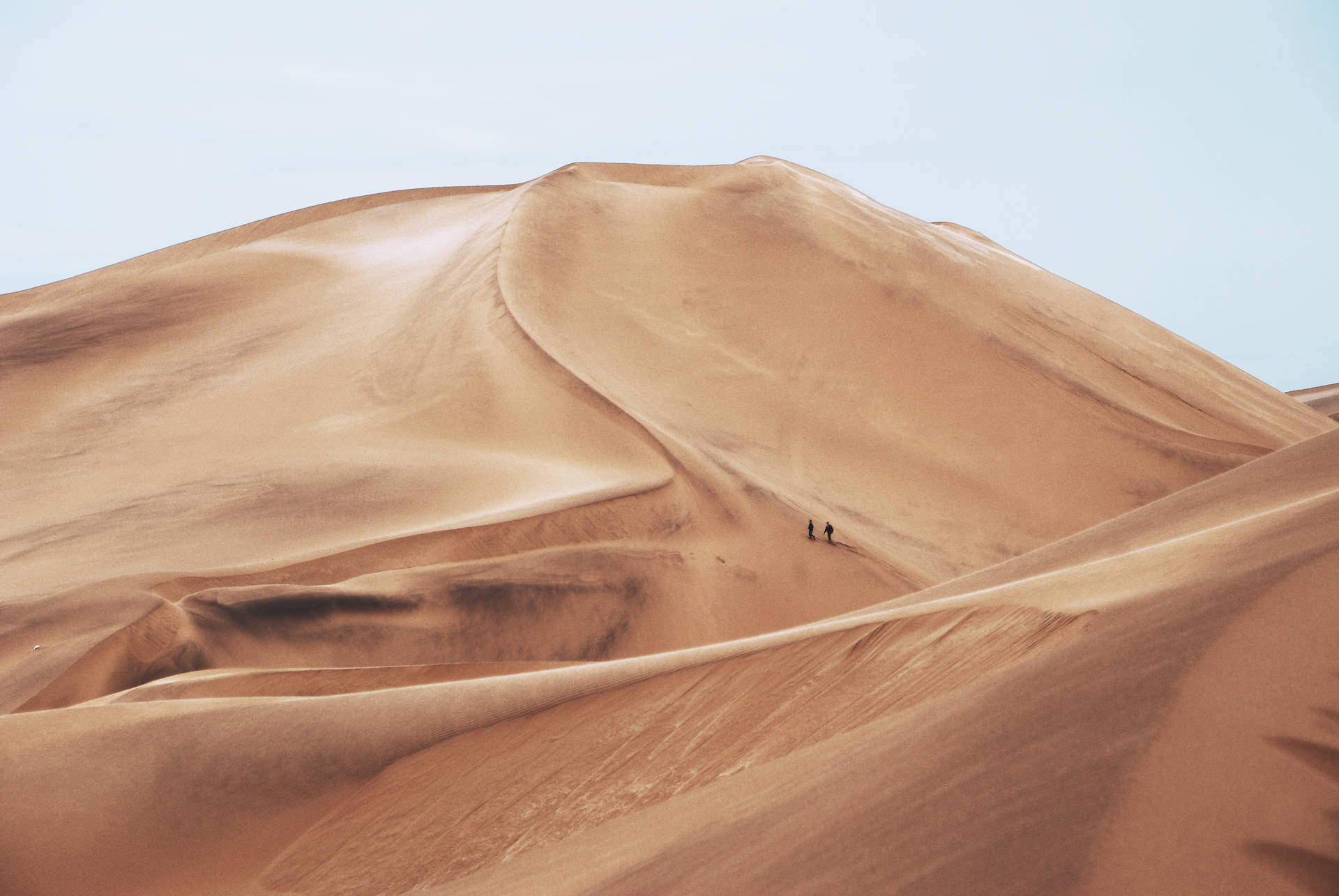 Enchanting Solitude In The Heart Of Desert Wallpaper