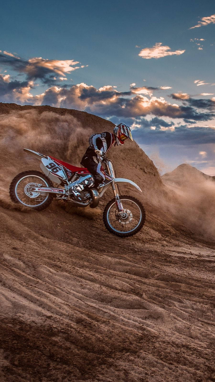 Enduro Motocross Bikes Iphone Wallpaper