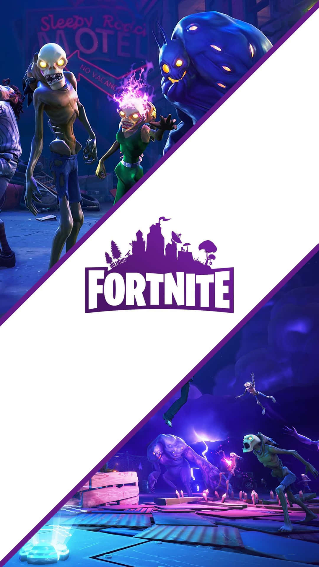 Enjoy Playing Fortnite On Your Iphone Wallpaper