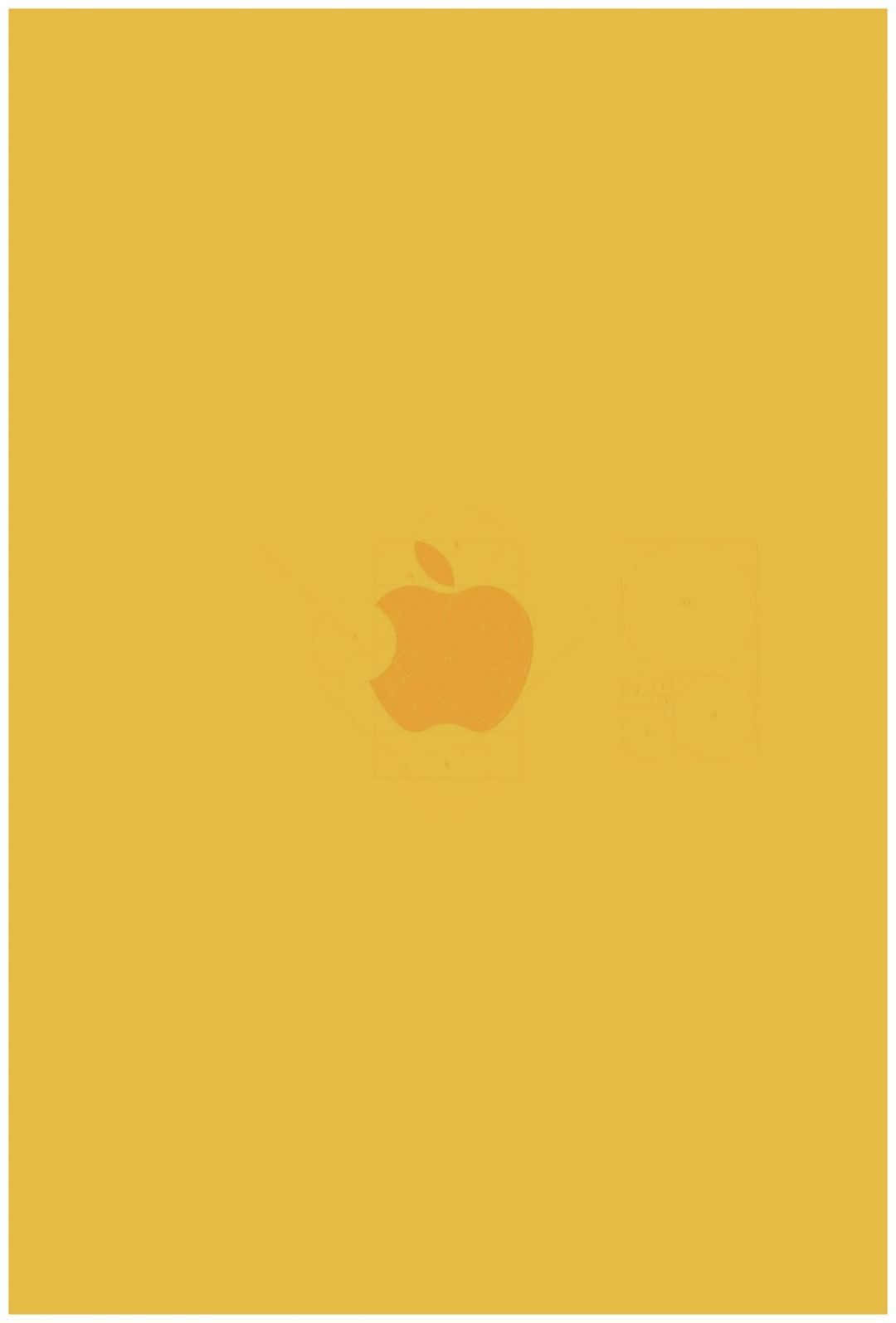 Enjoy The Sun-filled Vibes Of Yellow Aesthetic With The Iphone. Wallpaper