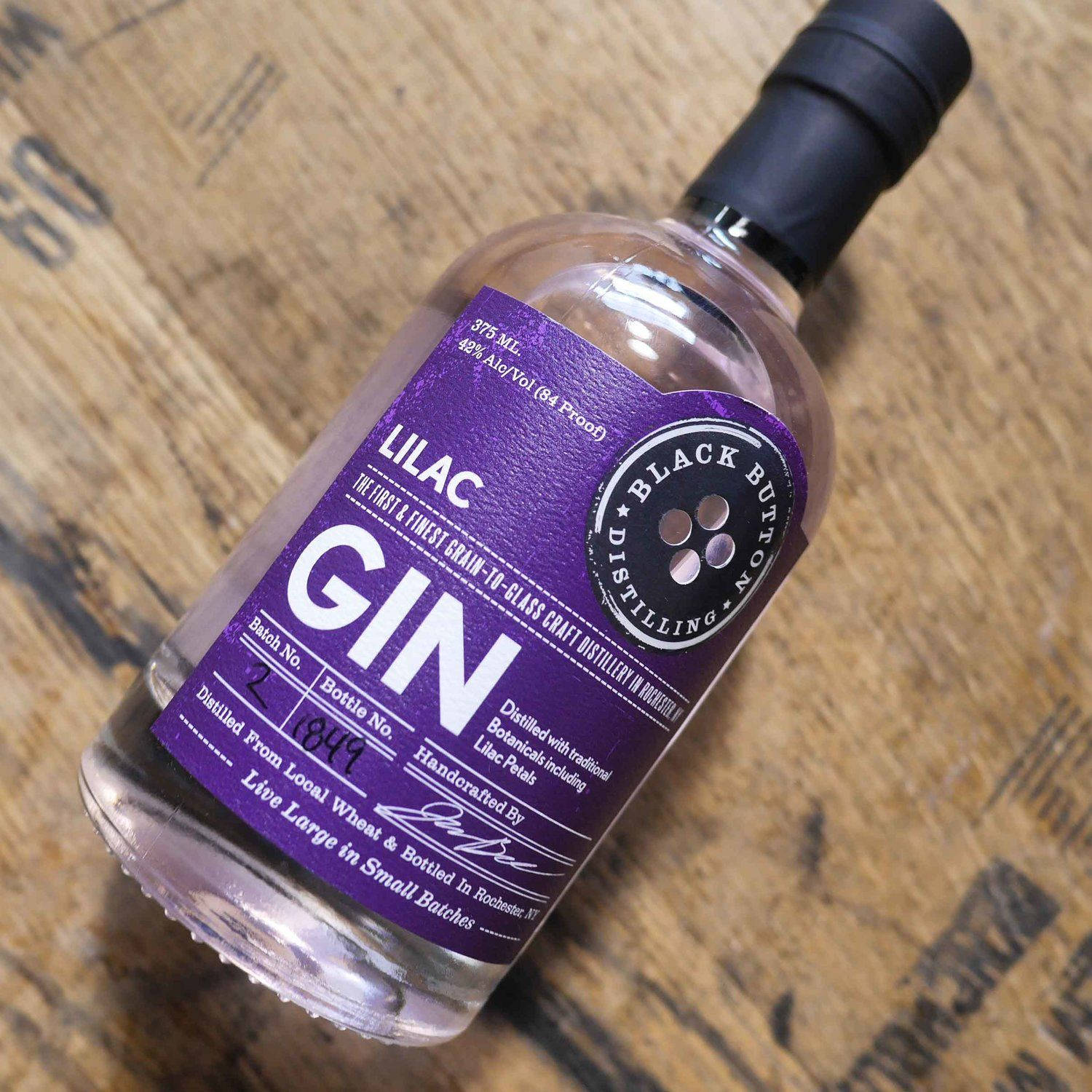 Enjoy The Sweet Floral Lilac Gin Offered By Black Button Distilling. Wallpaper