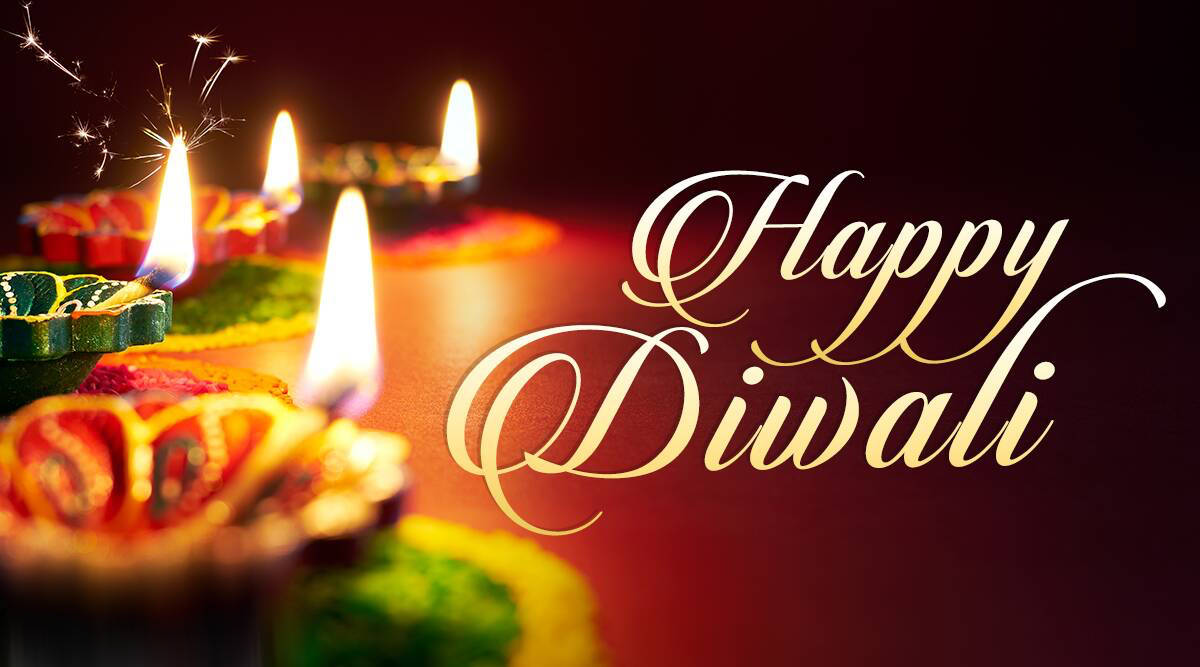 Enlightening Diwali Nights With Vibrant Hues Of Joy Wallpaper