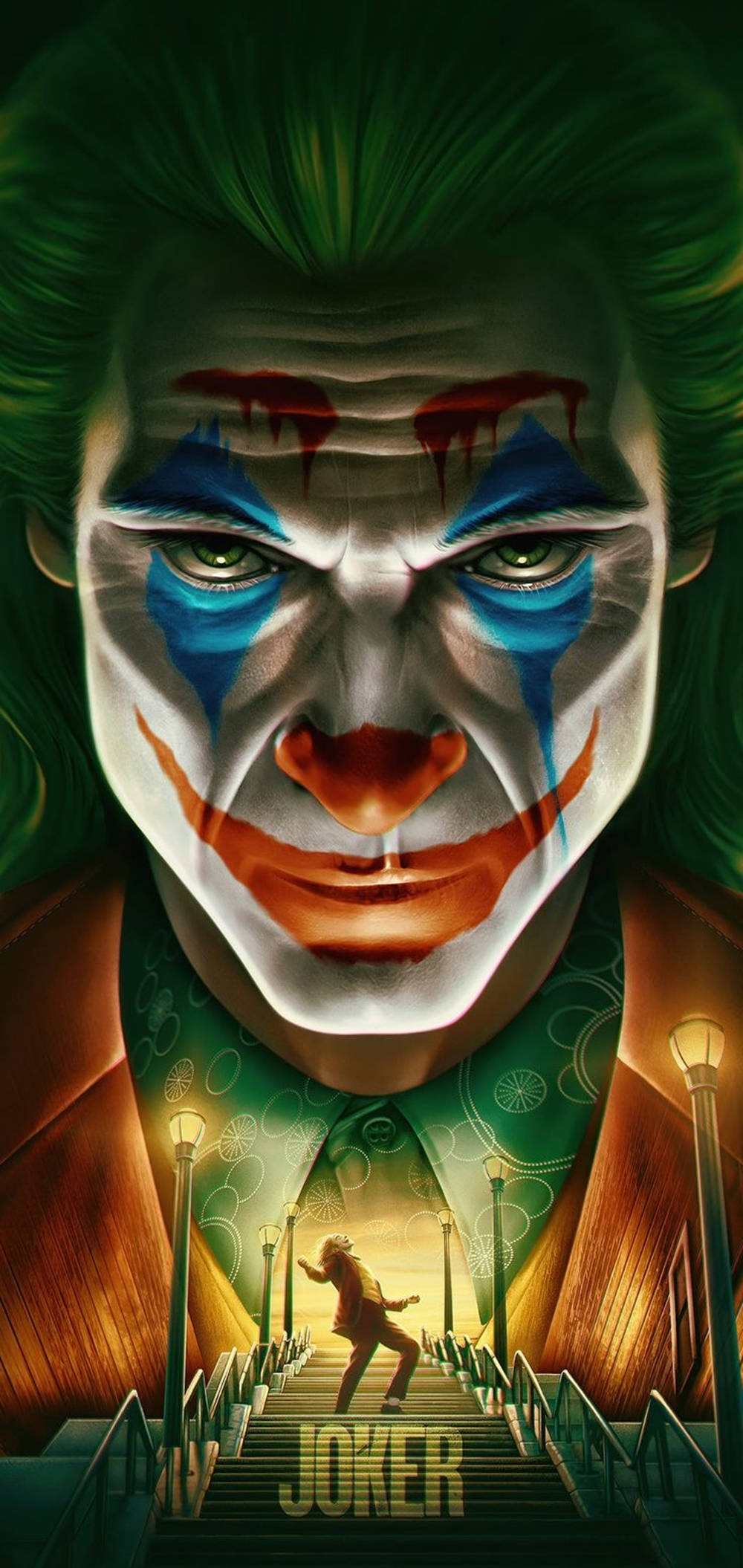 Enthralling 3d Joker Iphone Wallpaper Wallpaper