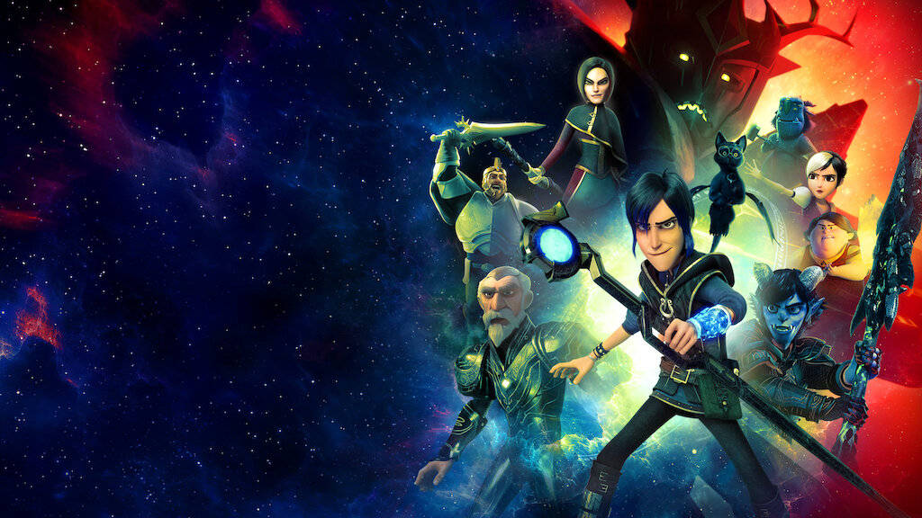 Epic Adventure In Trollhunters: Tales Of Arcadia Final Series Wallpaper