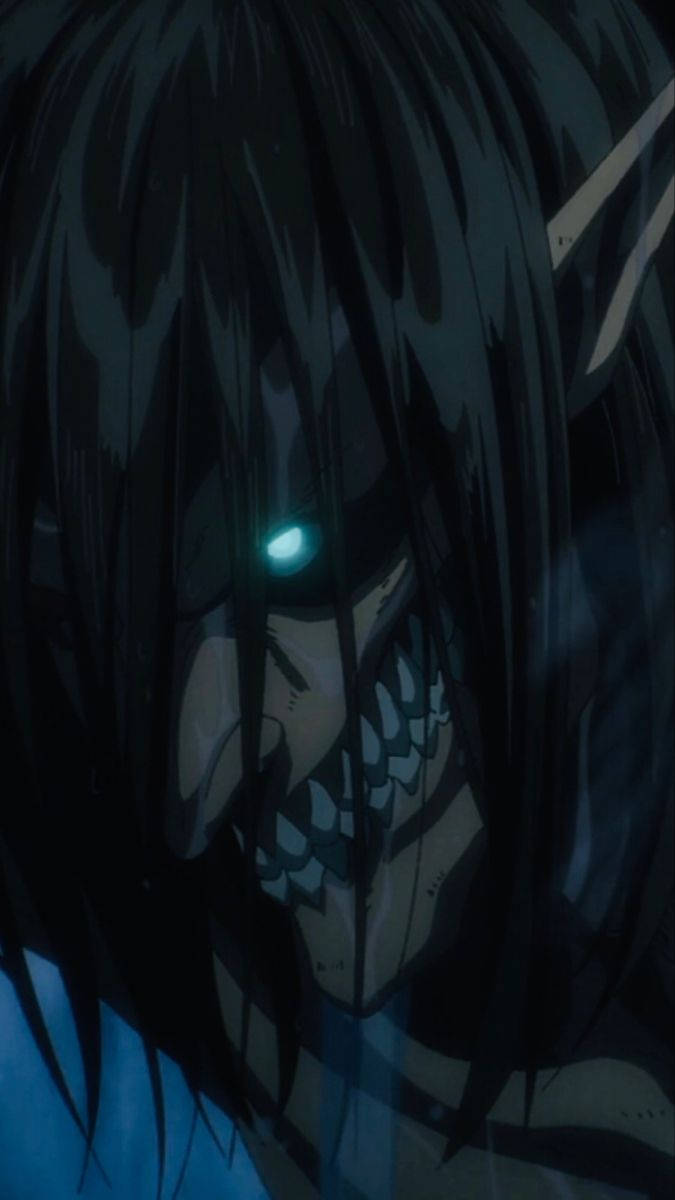 Eren Dark Close-up Wallpaper