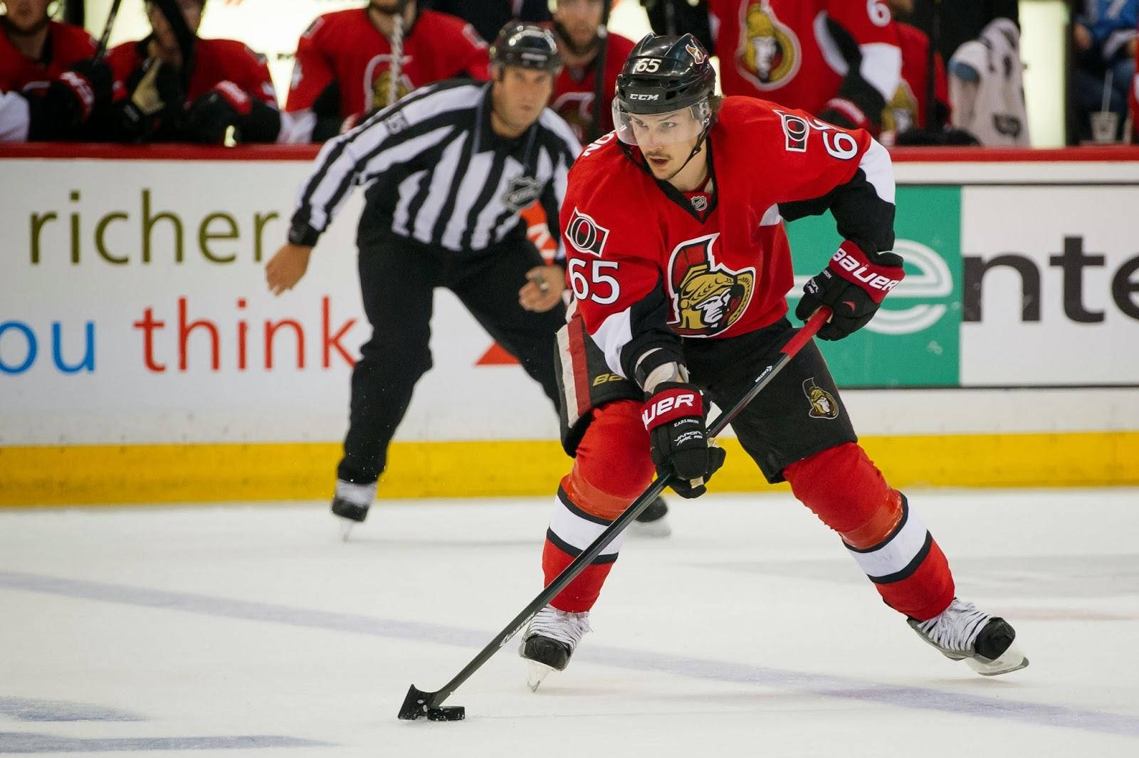 Erik Karlsson Nhl Ottawa Senators Photo Wallpaper