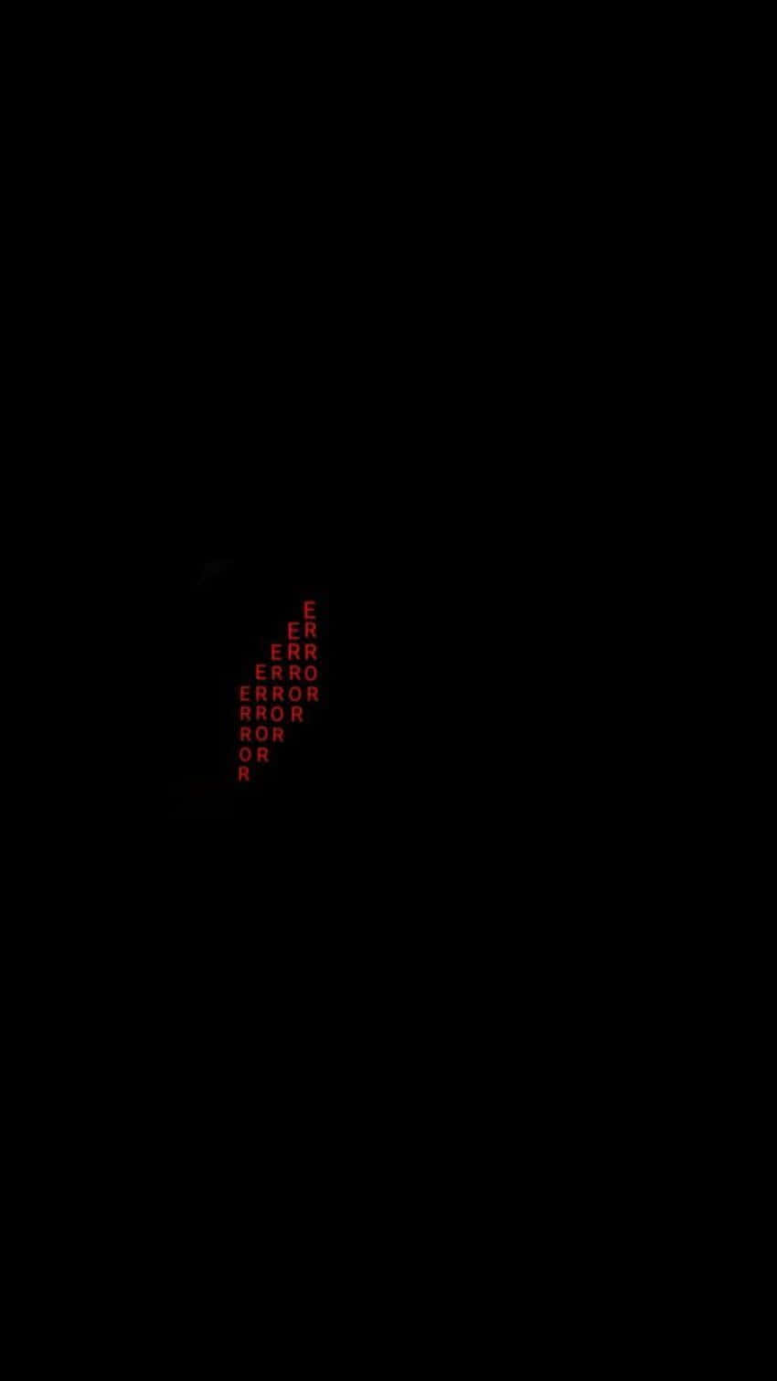 Error_ Cascade_in_ Darkness Wallpaper