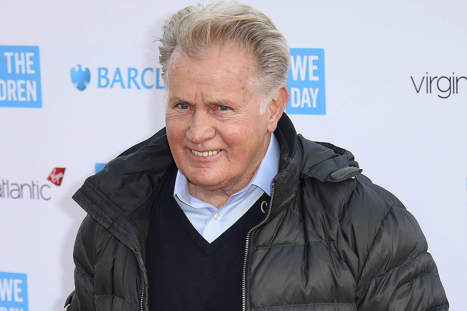 Esteemed Actor Martin Sheen At We Day Uk 2015 Wallpaper