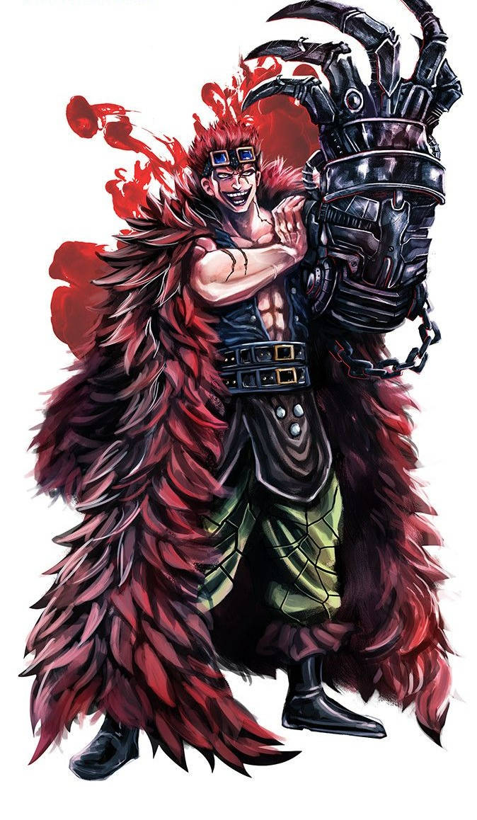 Eustass Kid Mechanical Arm Wallpaper