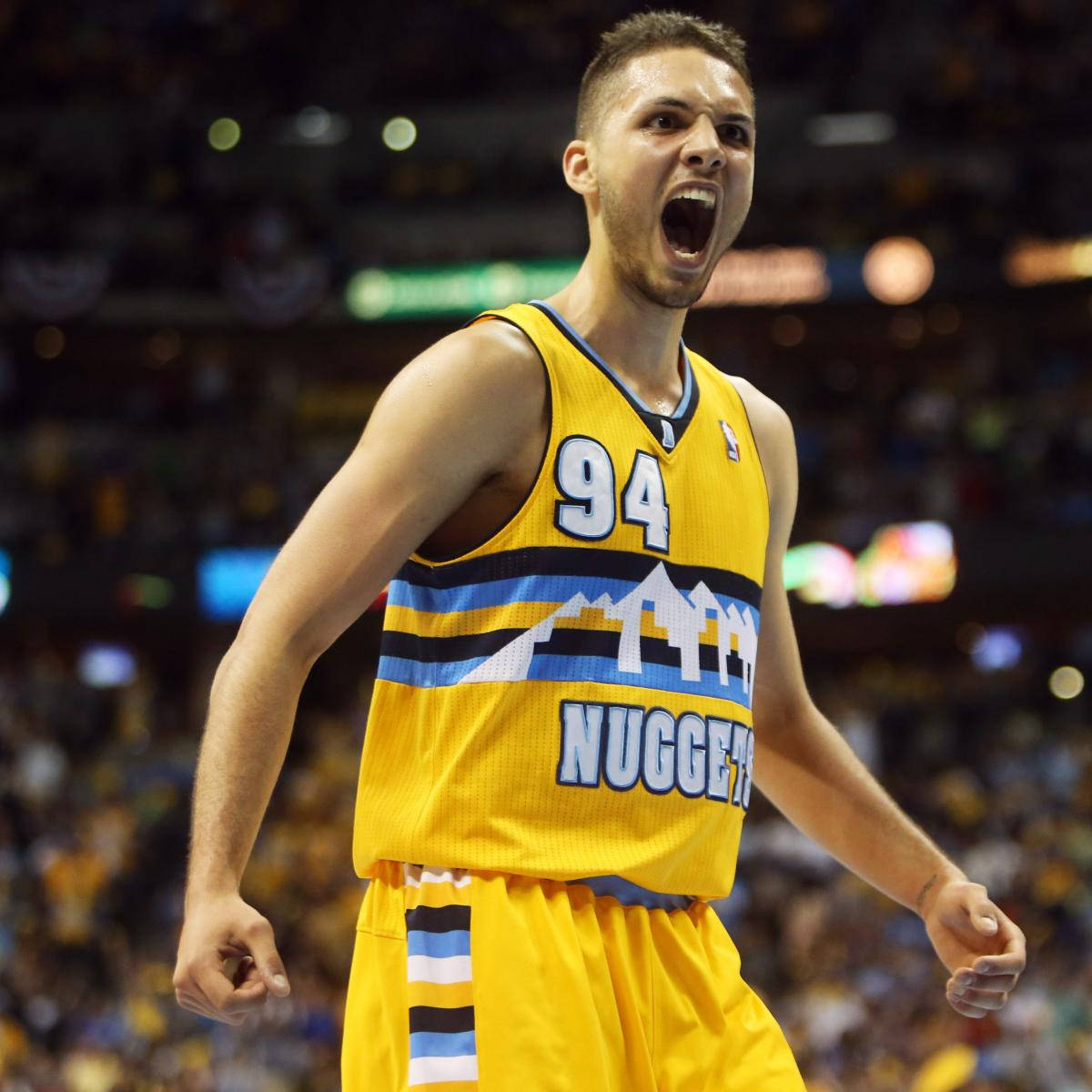 Evan Fournier Denver Nuggets Score Scream Reaction Wallpaper