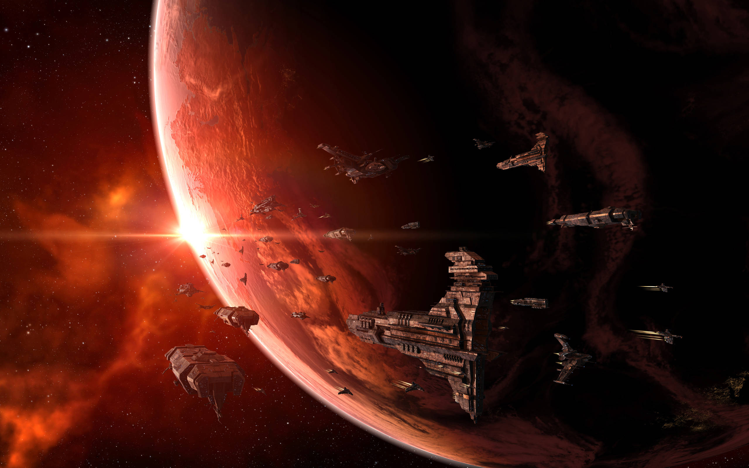 Eve Online Star Cluster Cosmos Wallpaper