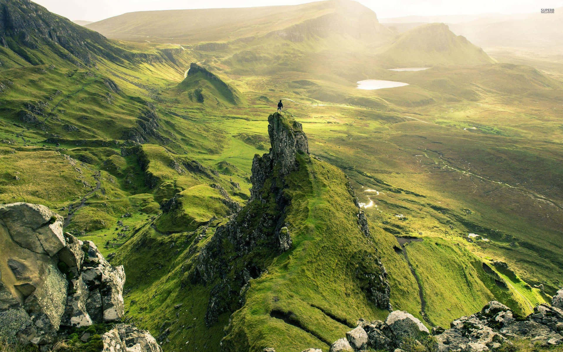 Experience The Magical Beauty Of Scotland Wallpaper