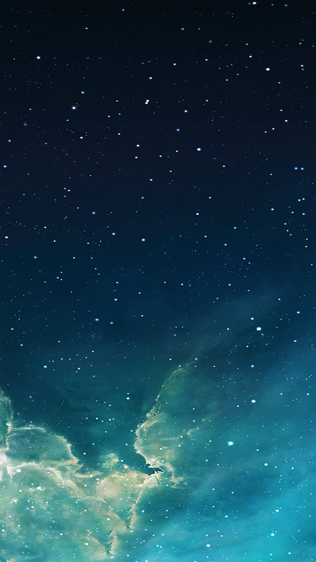 Explore The Beauty Of The Night Sky With This Majestic Starry Scene. Wallpaper