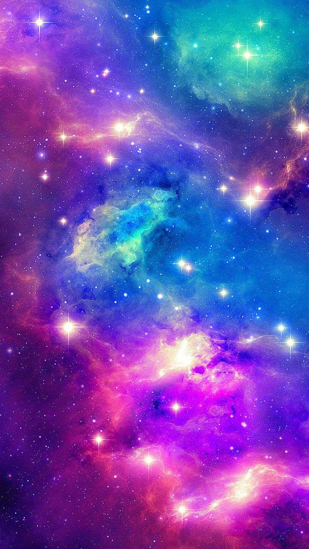 Explore The Stunning Beauty Of The Pink And Purple Cosmic Galaxy. Wallpaper
