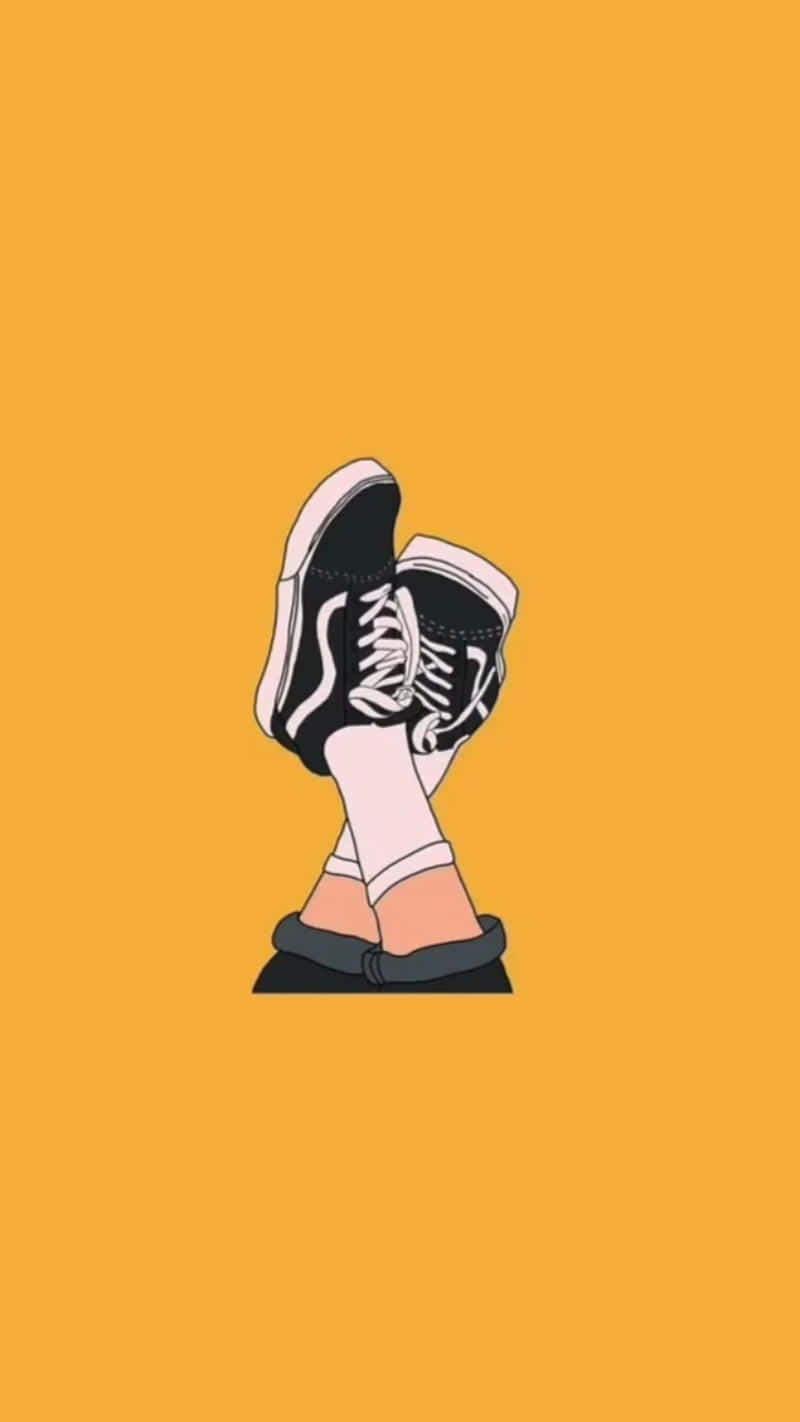 Express Yourself With Colorful Art Hoe Aesthetic Wallpaper