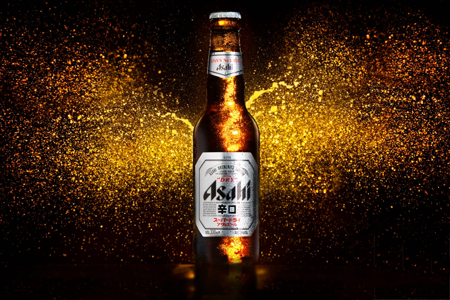 Exquisite Taste Of Asahi Super Dry Beer Wallpaper