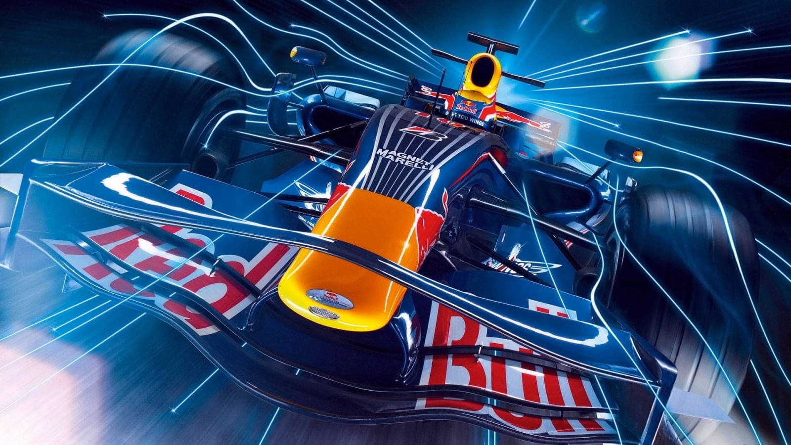 F1 Racing Graphic Art Wallpaper