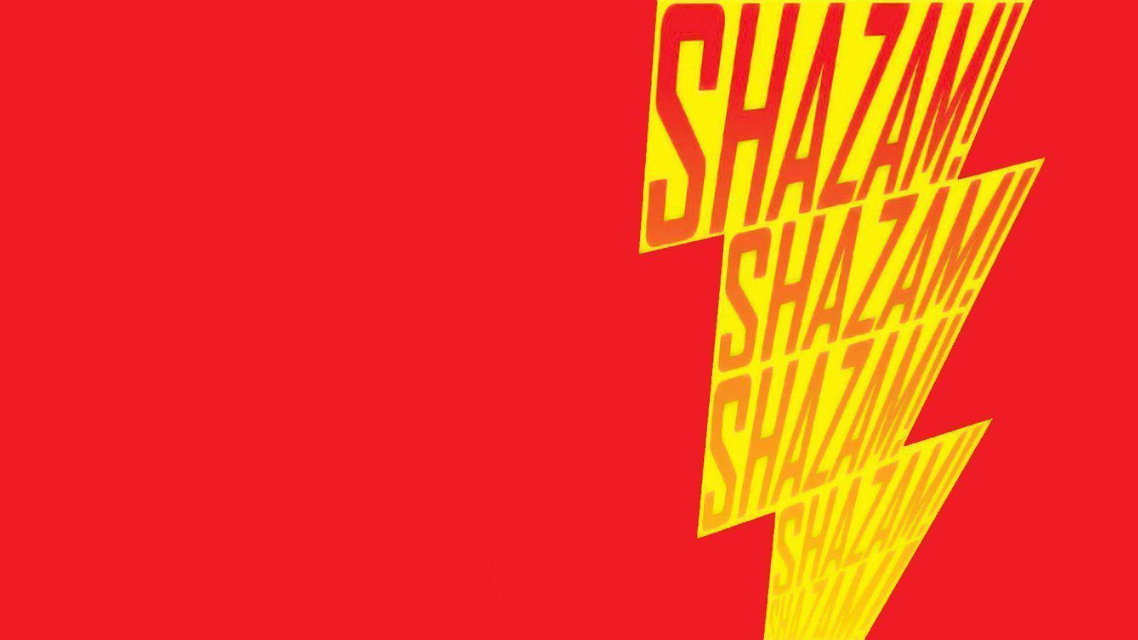 Fading Shazam! Title Wallpaper