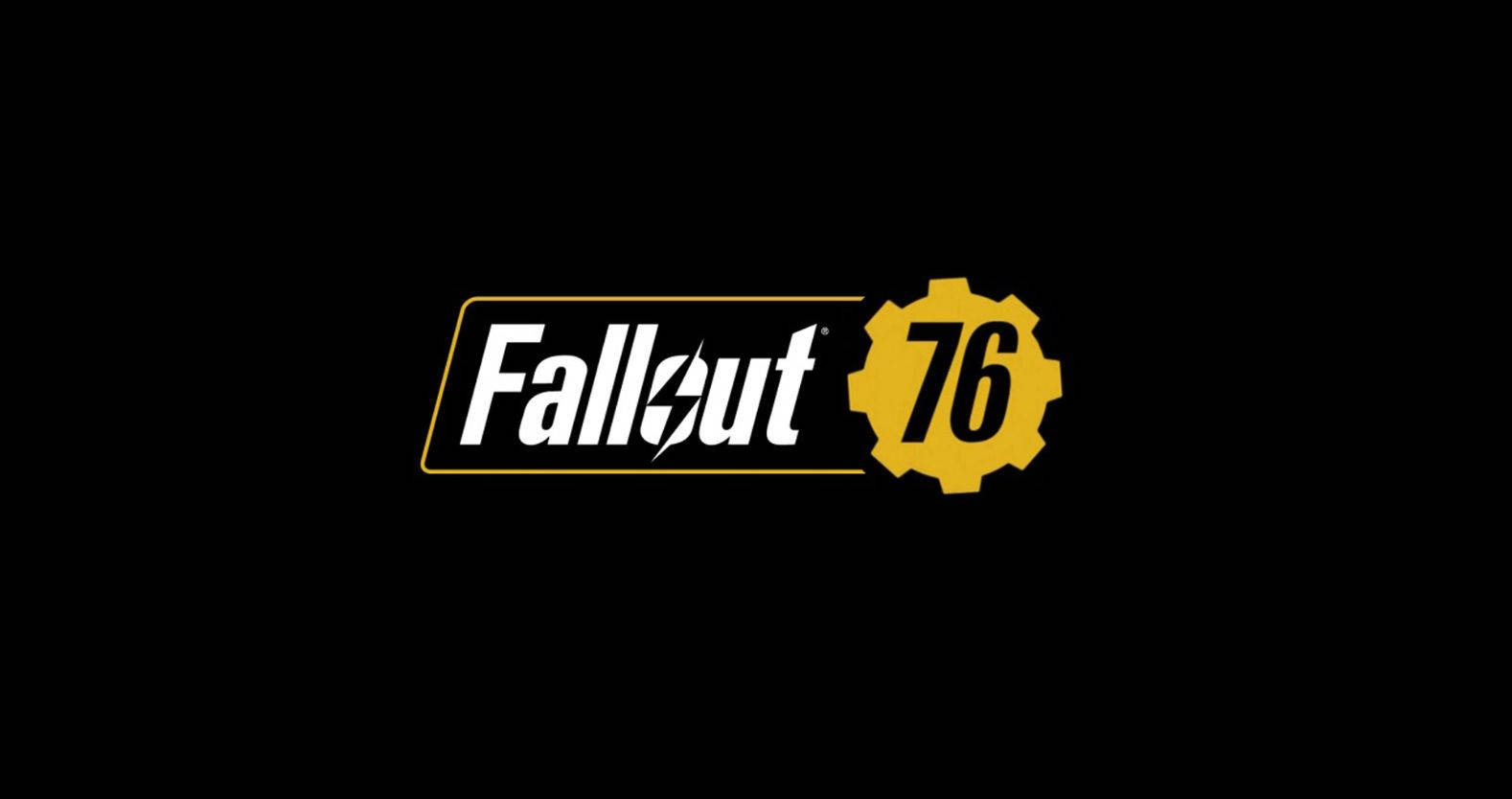 Fallout 76 In Black Wallpaper