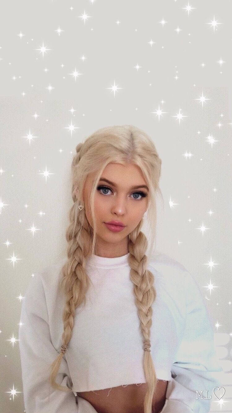 Famous Tiktokers Loren Gray Barbie Look Wallpaper