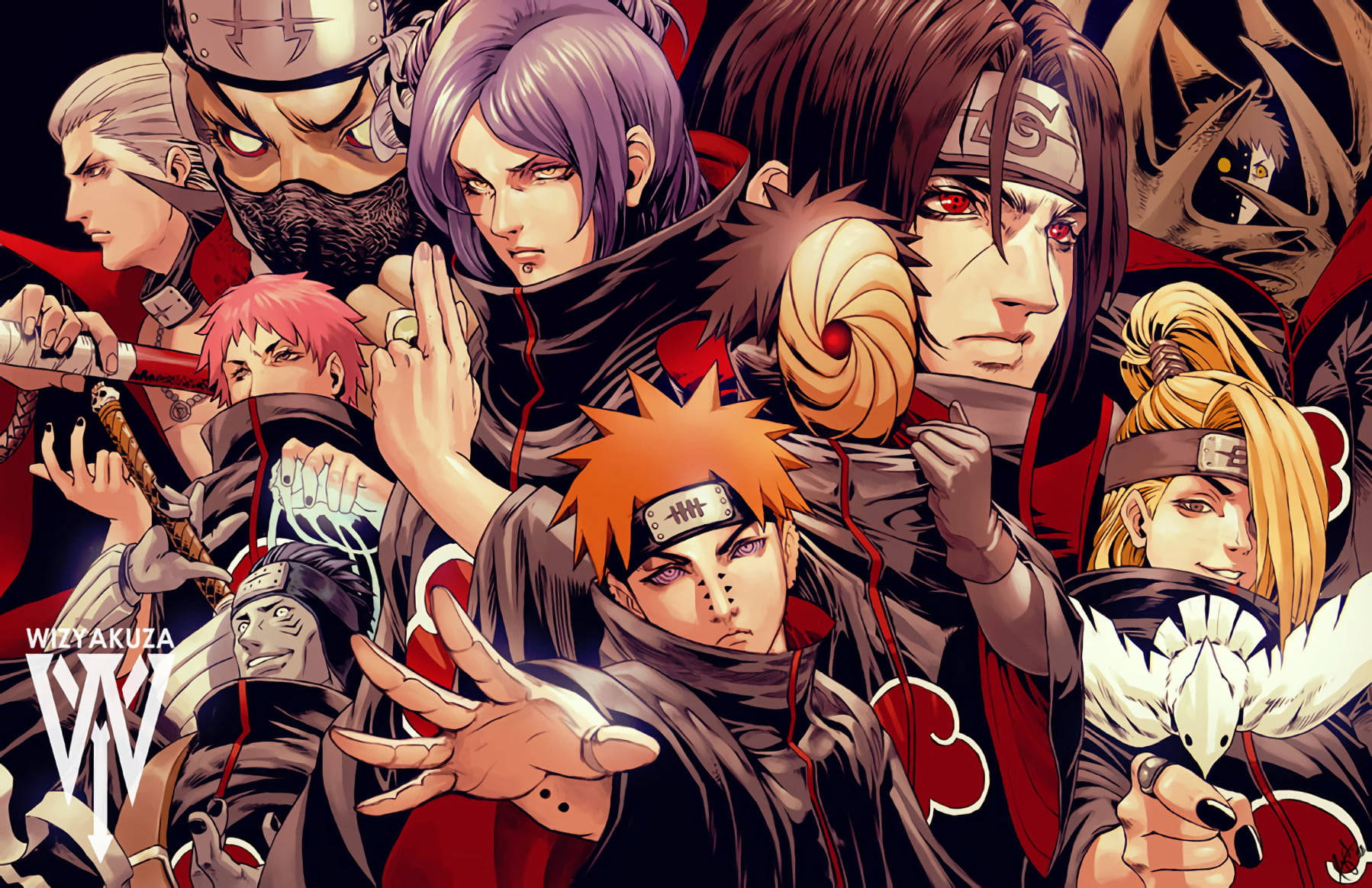 Fan Art Naruto Pain Shippuden Wallpaper