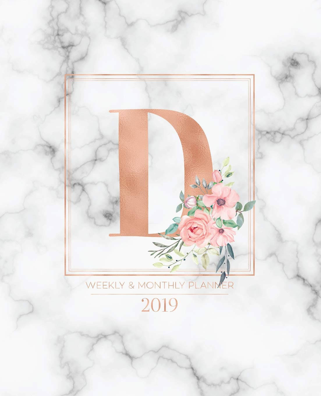 Fancy Letter D On Marble Wallpaper