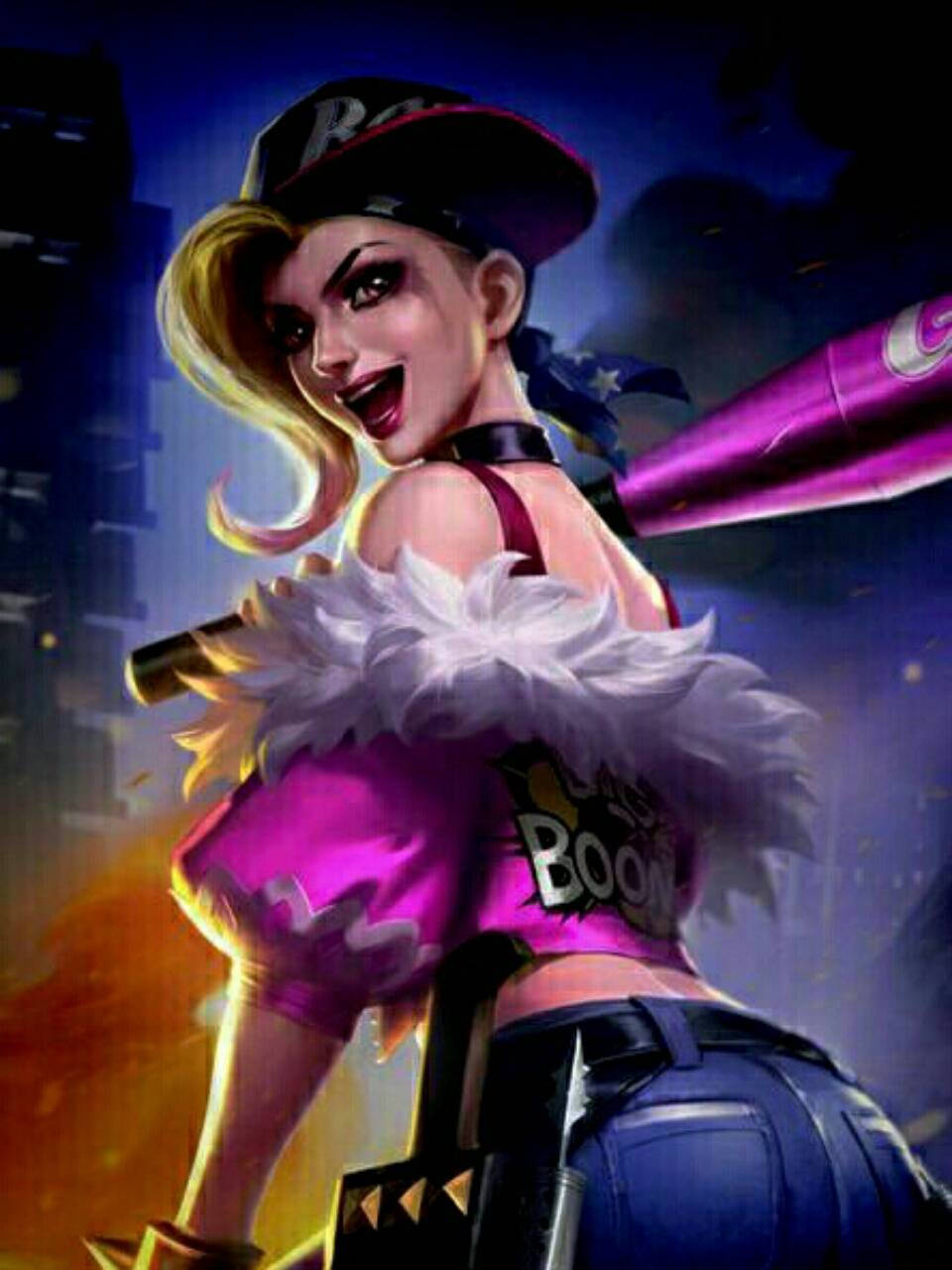 Fanny Mobile Legends Baseball Stick Wallpaper