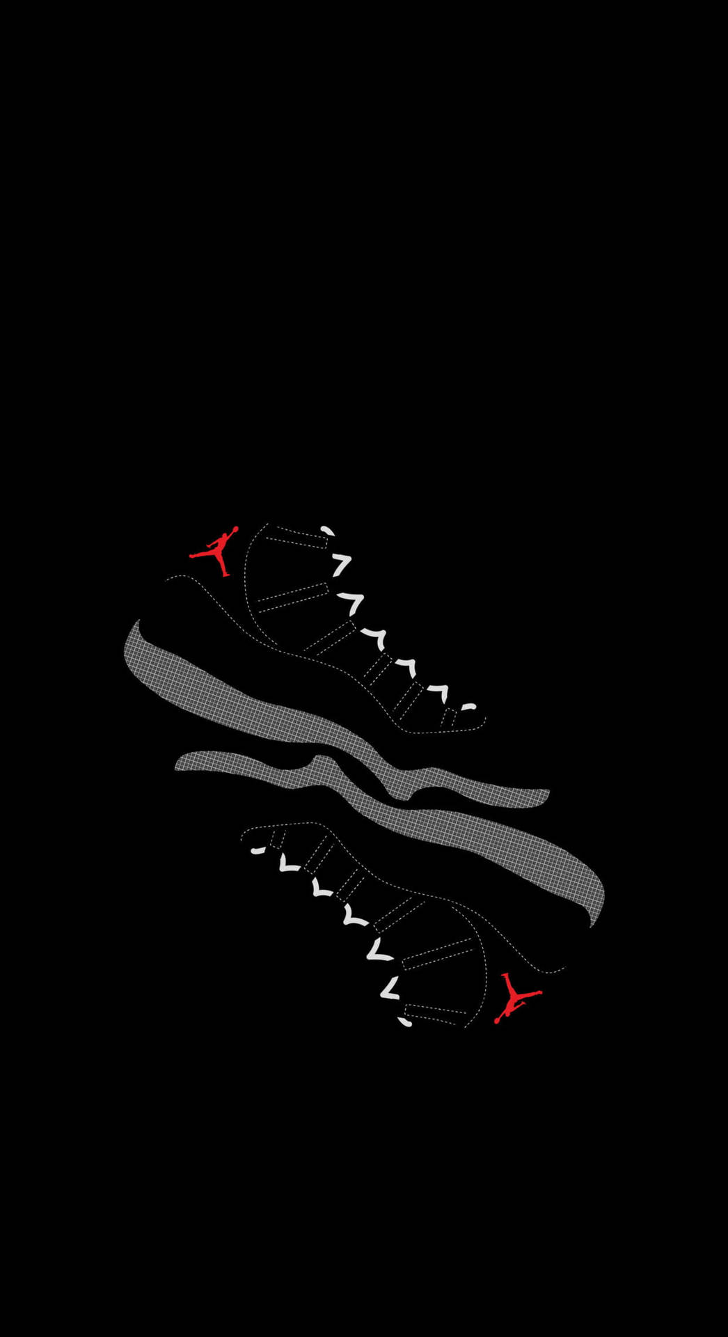 Fantastic Artwork Of Nike Jordan 1 Wallpaper WallpapersOK
