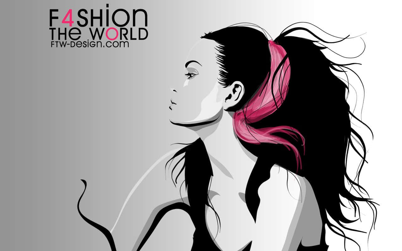 Fashion World For Girls Wallpaper