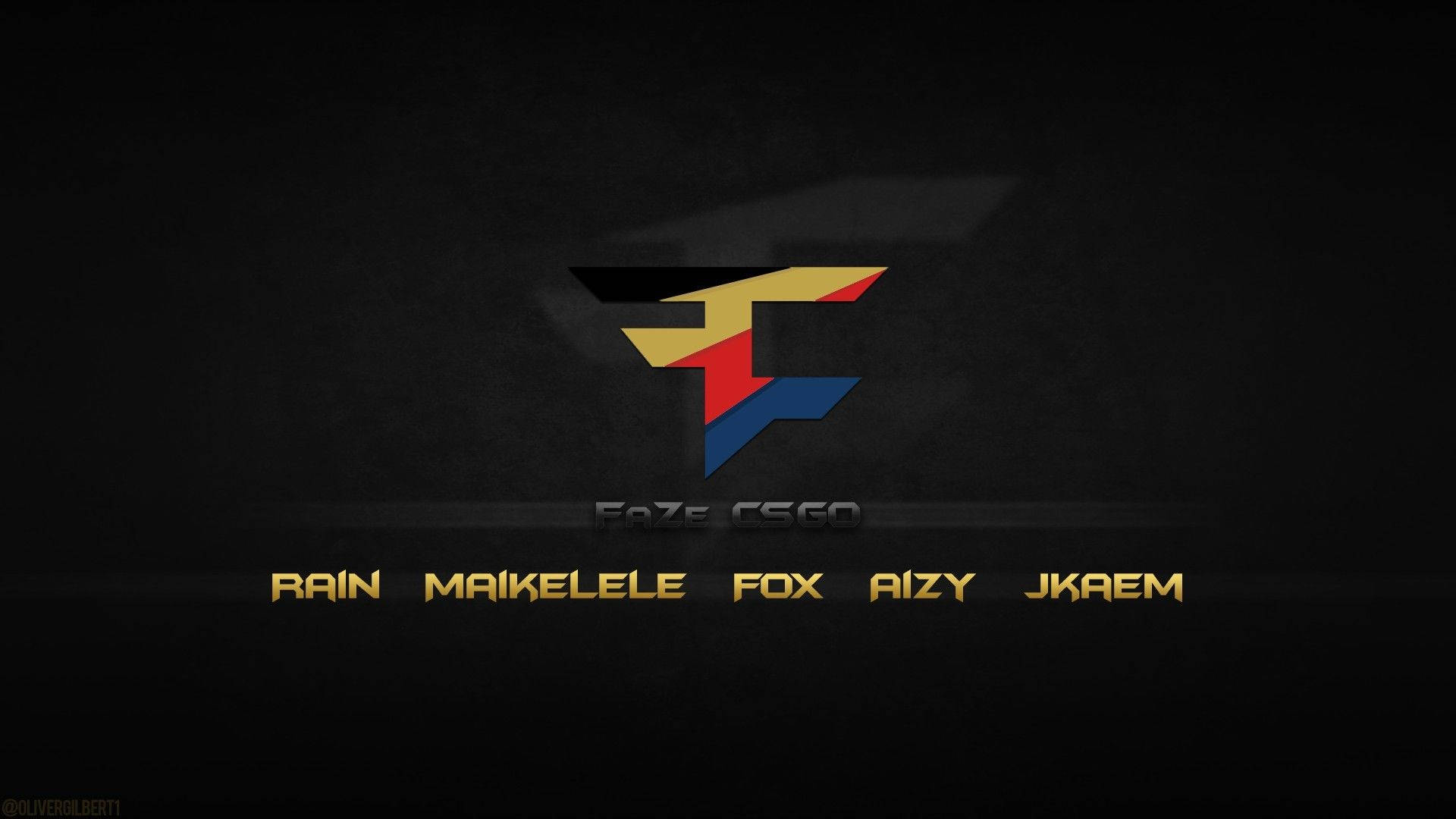 Faze Clan Team Black Wallpaper