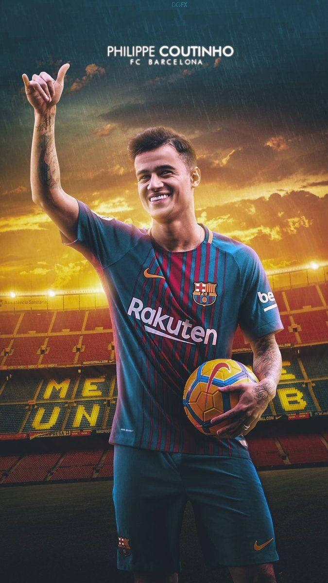 Fc Barcelona Phillippe Coutinho Wallpaper