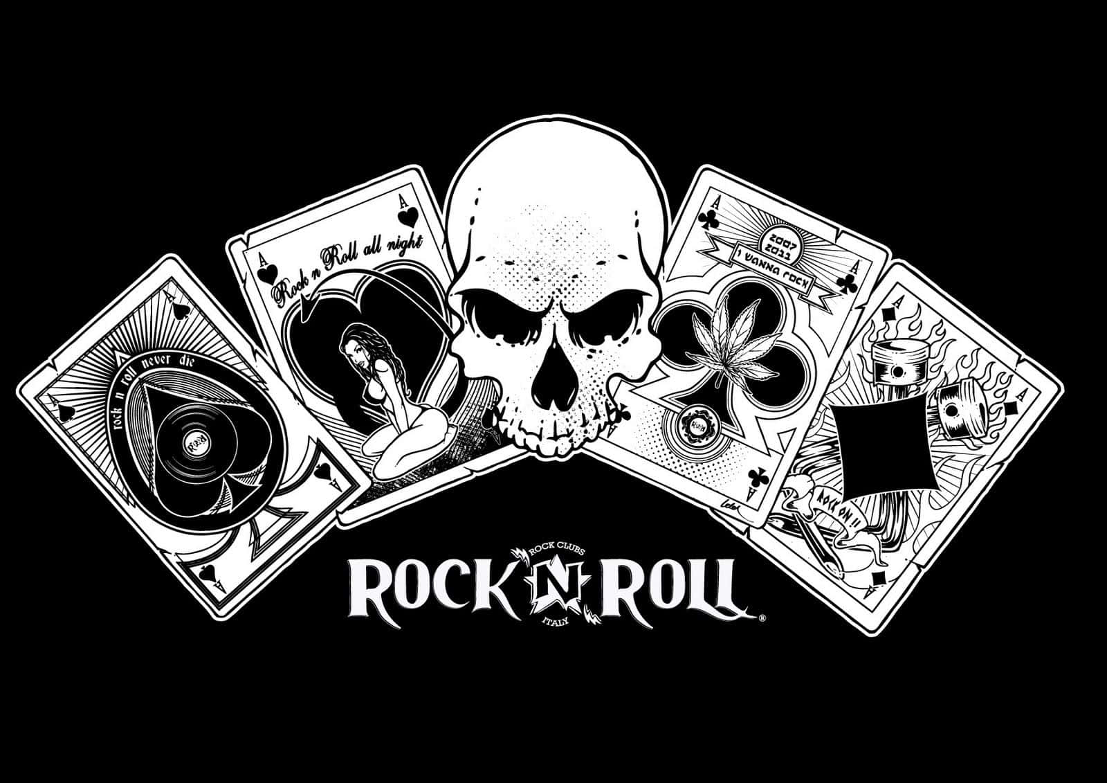 'feel The Energy Of Rock N Roll!' Wallpaper