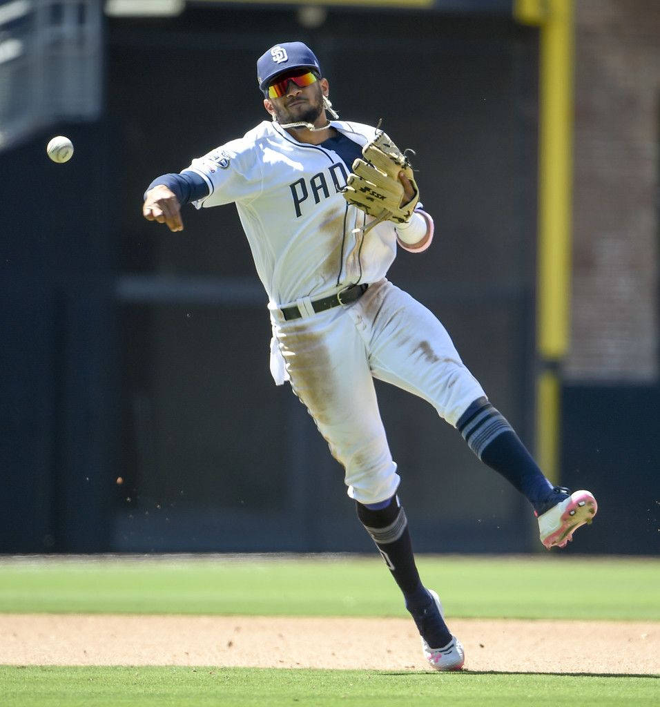 Fernando Tatis Jr Pitching Wallpaper