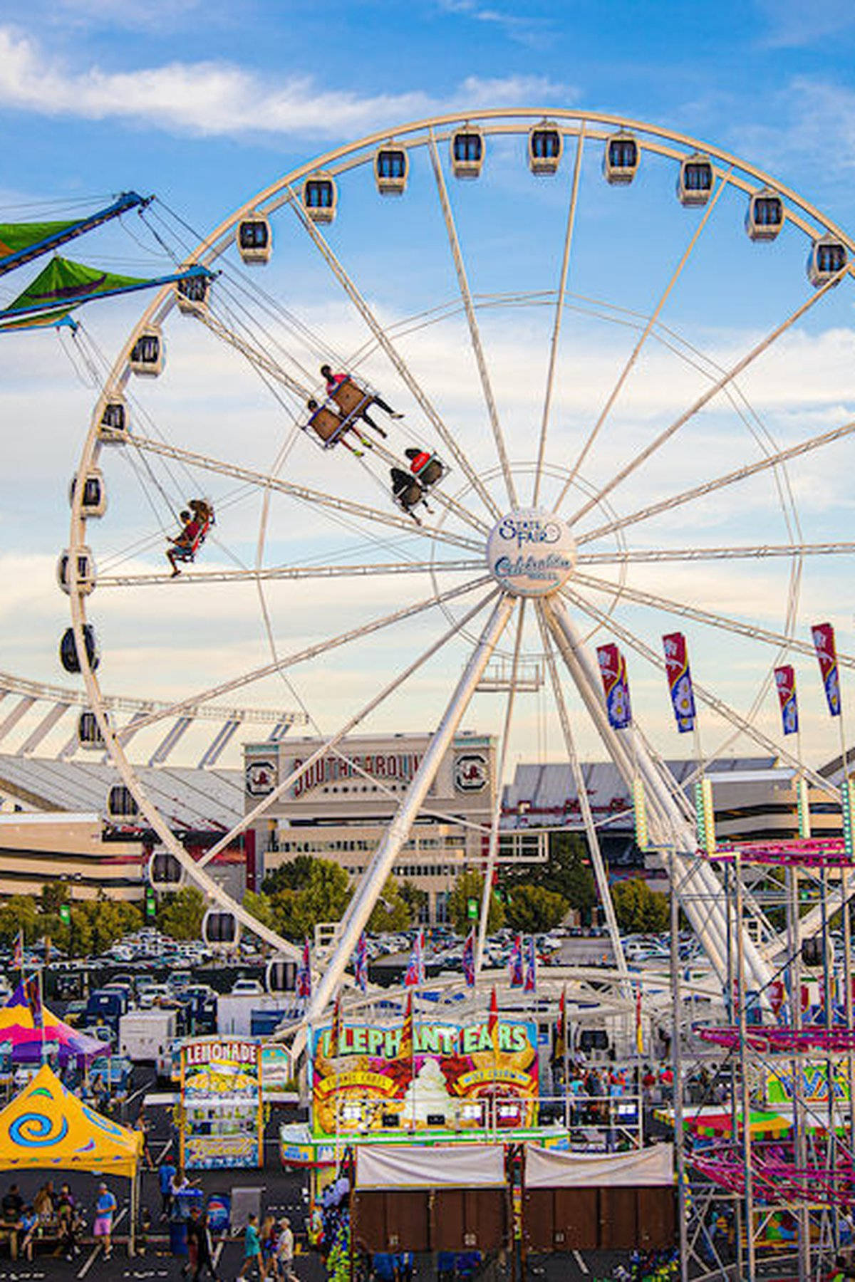 Ferris Wheel At The Fair Wallpaper