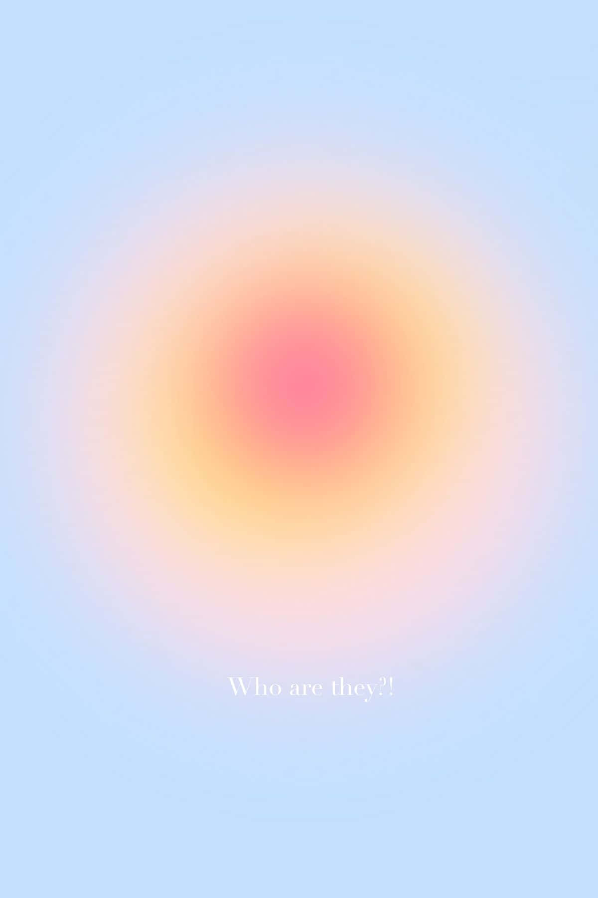 Find Healing In Nature With Aura Color Wallpaper