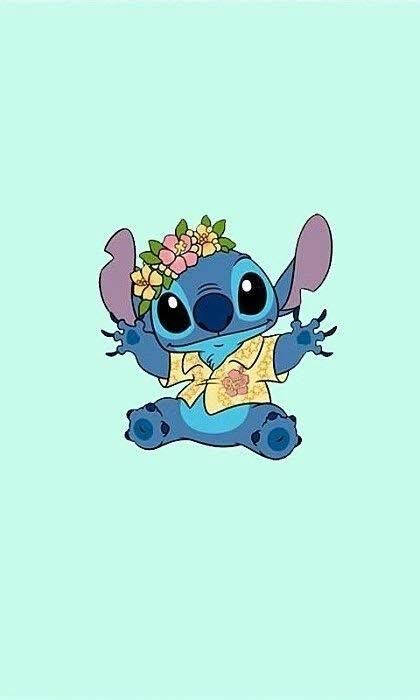 Flower Crown Stitch Aesthetic Wallpaper