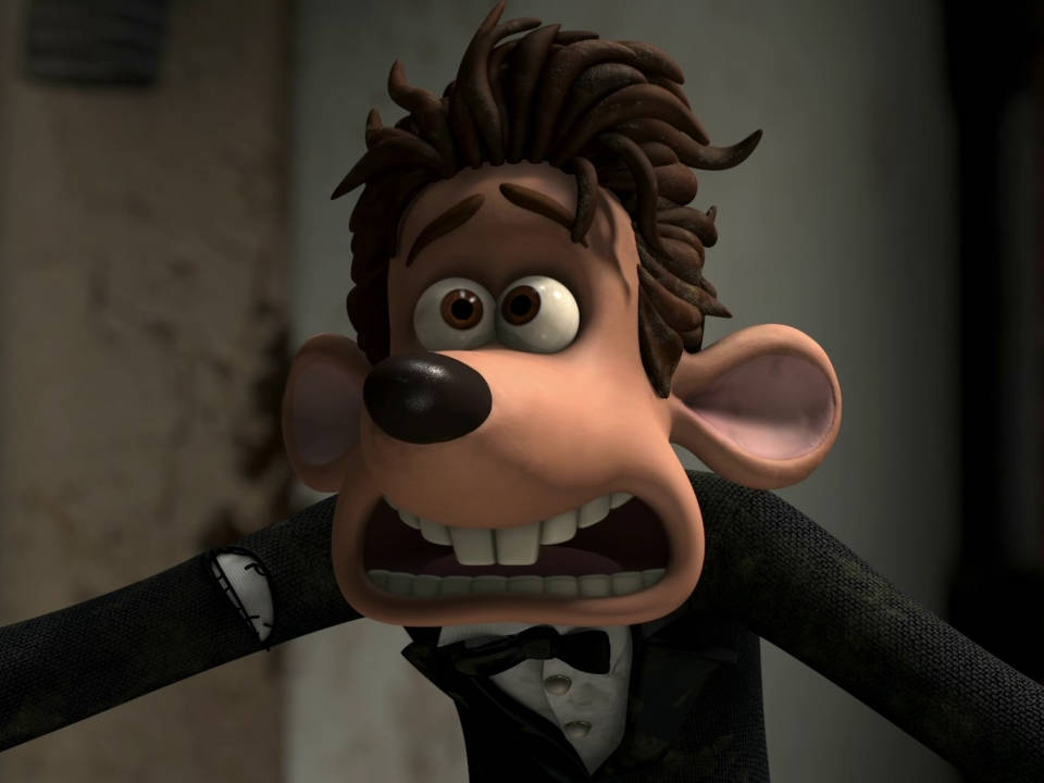 Flushed Away Roddy Wearing Torn Tuxedo Wallpaper