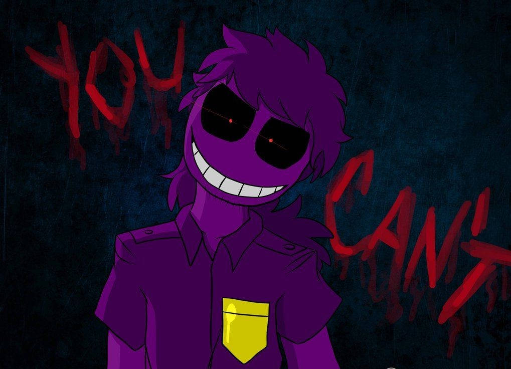 Fnaf Purple Guy Head Tilt Wallpaper