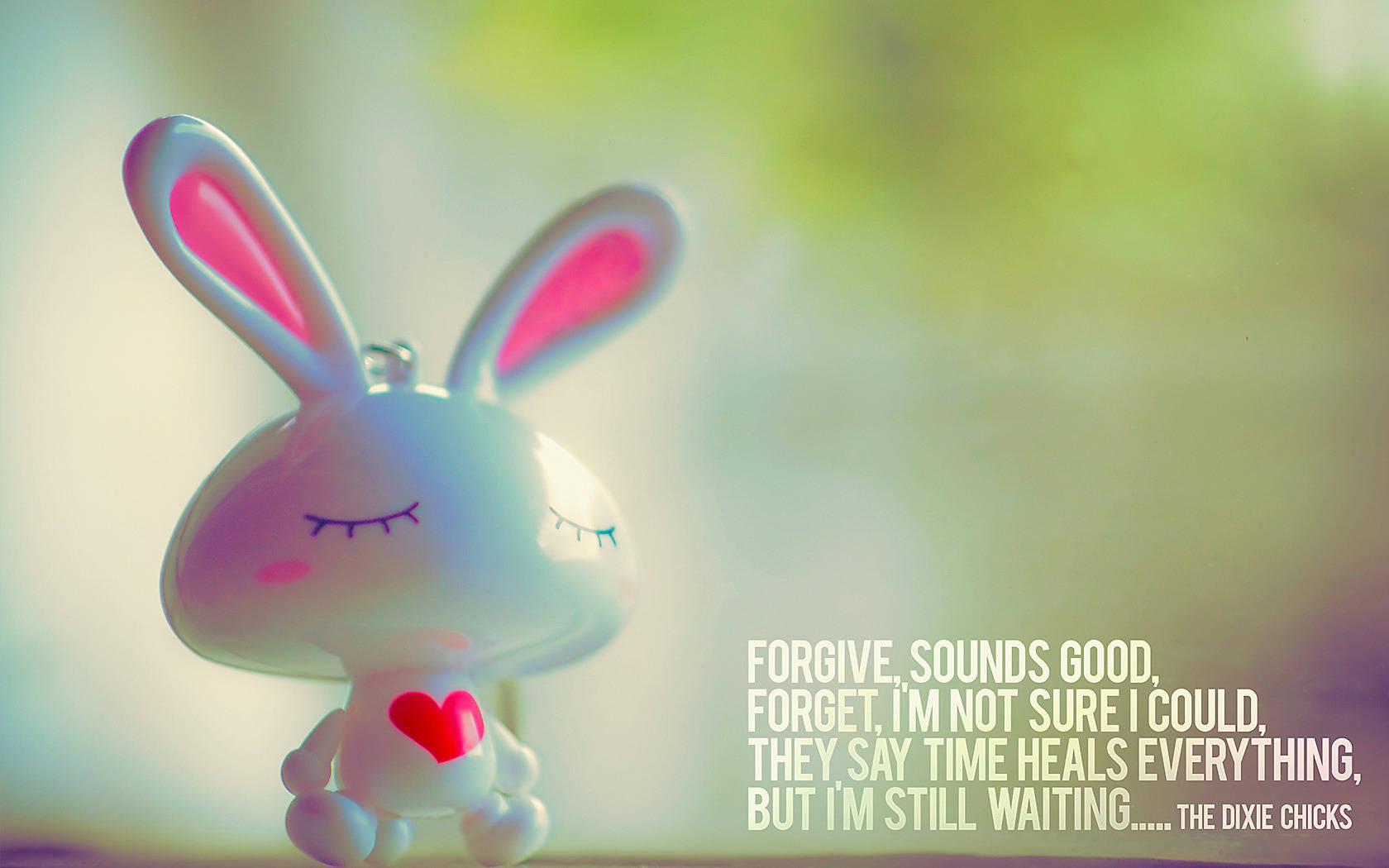 Forgive Sounds Good Quote Wallpaper