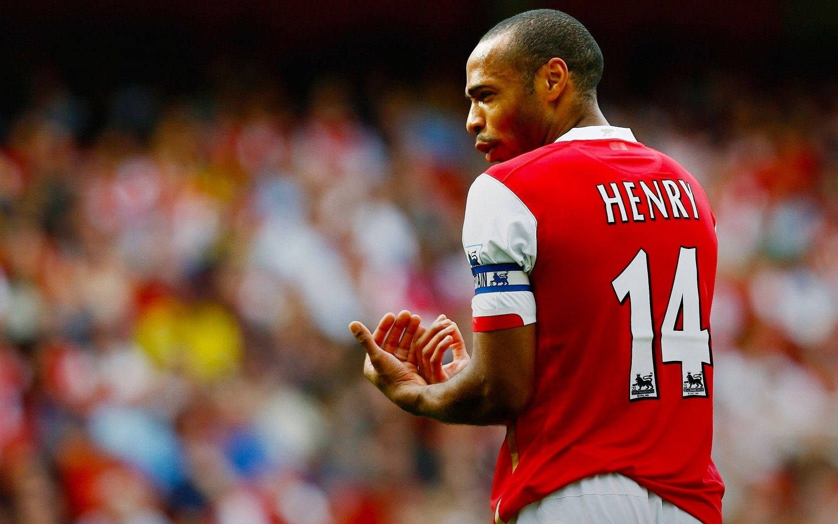 Former Arsenal Fc Player Thierry Henry Wallpaper