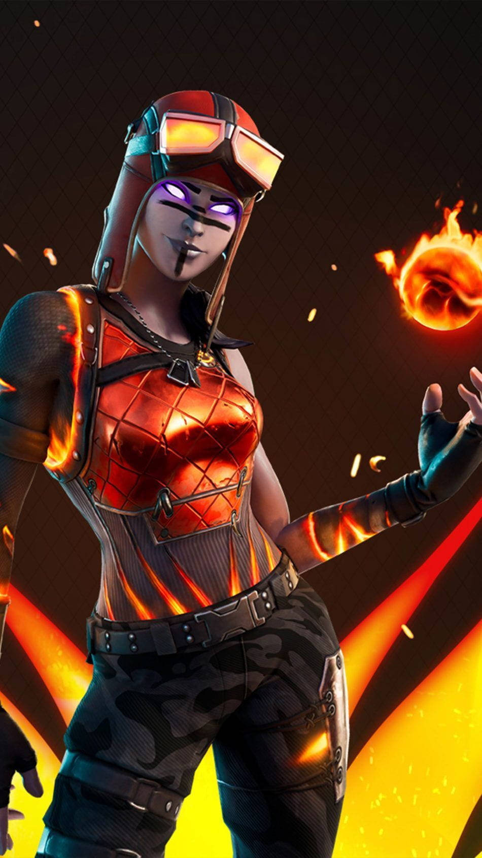 Fortnite Pfp Blaze Lava Series Outfit Wallpaper