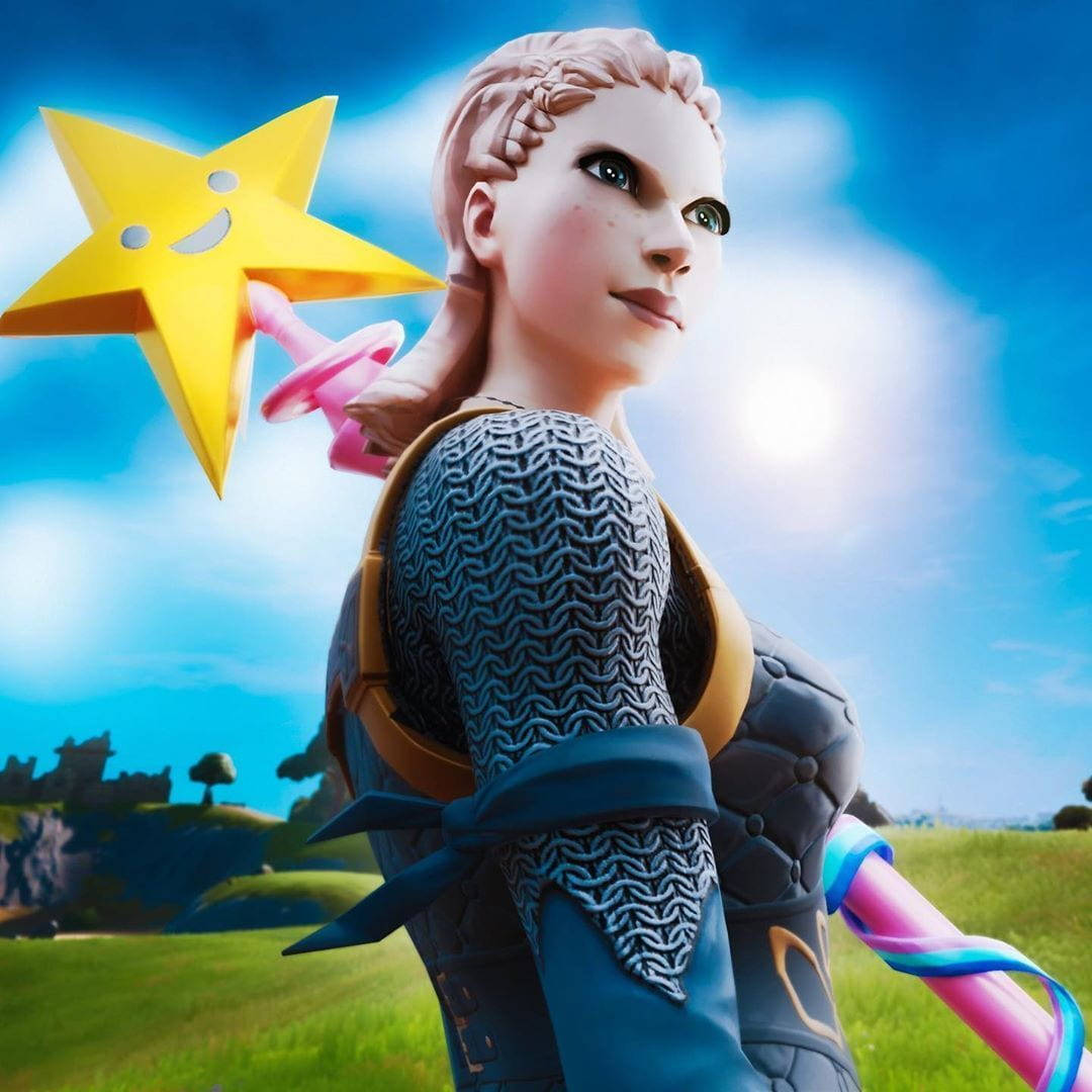 Fortnite Pfp Highland Warrior Wildcat Star Wand Wallpaper