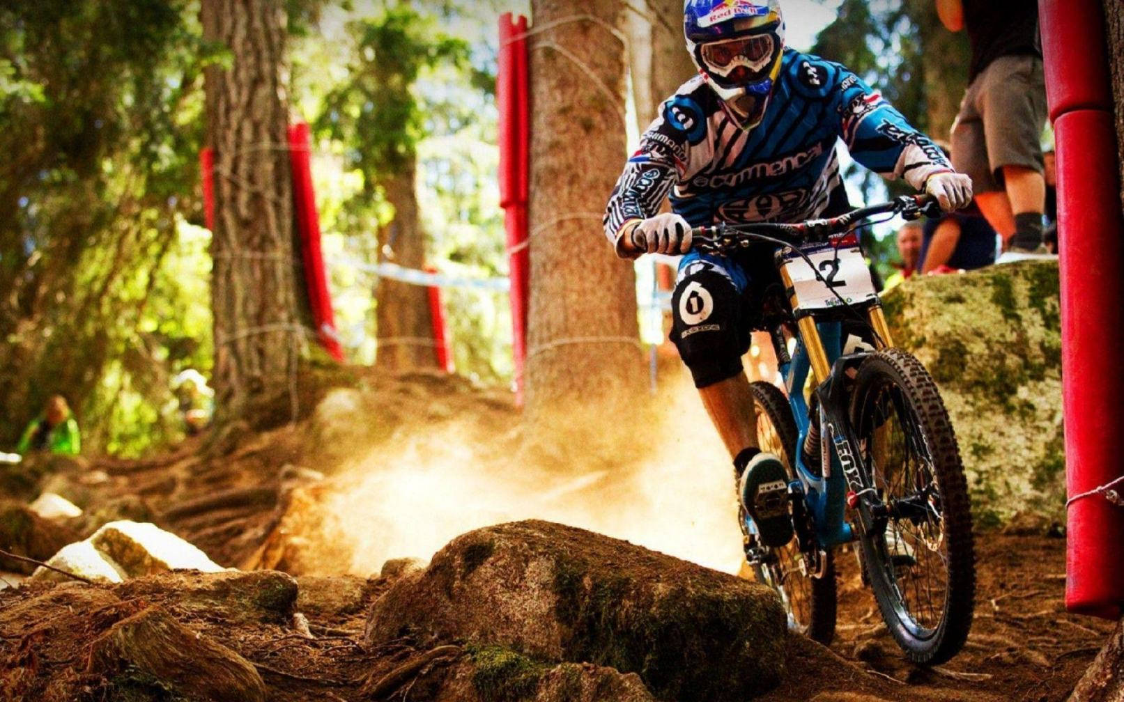 Fox Mtb Off-road Biking Wallpaper