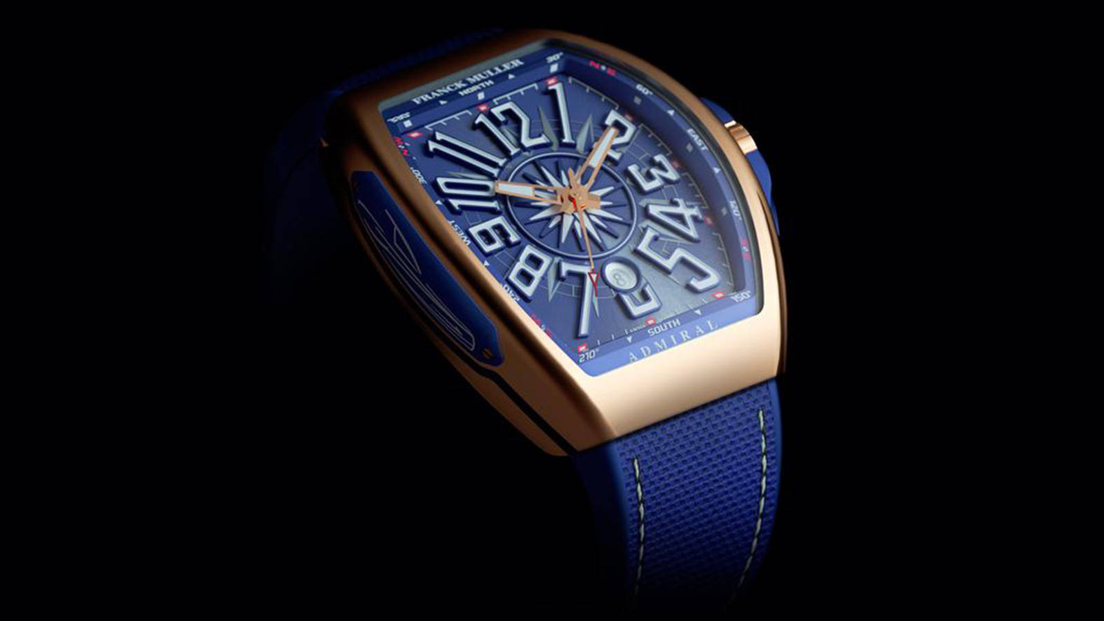 Franck Muller Blue Black Wallpaper