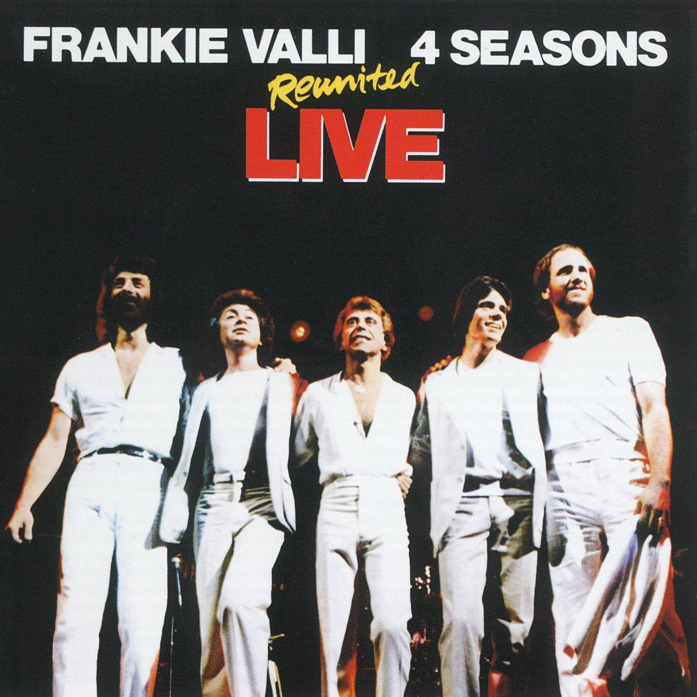 Frankie Valli And The Four Seasons Reunited Performance Wallpaper