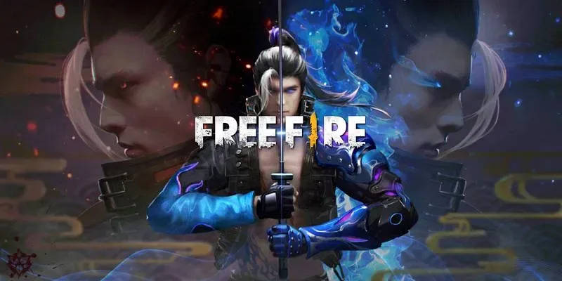 Free Fire Banner Featuring Hayato Wallpaper